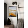 Luminaires Lucide Éclairage Led|Plafonnier Lucide NIGEL LED Acier inoxydable, Noir, 4 lumières