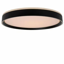 Luminaires Lucide Éclairage Led|Plafonnier Lucide NURIA LED Noir, 1 lumière
