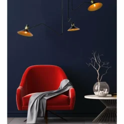 Luminaires Lucide Plafonniers|Plafonnier Lucide PEPIJN Noir, 3 lumières