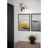 Luminaires Lucide Plafonniers|Plafonnier Lucide PICTO Bleu, Gris, 1 lumière