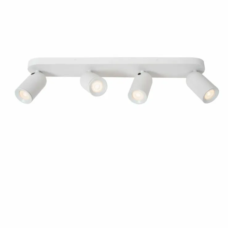 Luminaires Lucide Spots Et Projecteurs|Plafonnier Lucide PUNCH Blanc, 4 lumières