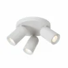 Luminaires Lucide Spots Et Projecteurs|Plafonnier Lucide PUNCH Blanc, 3 lumières