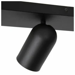 Luminaires Lucide Spots Et Projecteurs|Plafonnier Lucide PUNCH Noir, 4 lumières