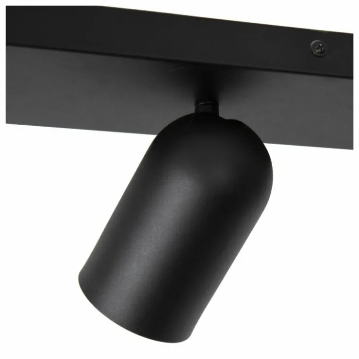 Luminaires Lucide Spots Et Projecteurs|Plafonnier Lucide PUNCH Noir, 4 lumières