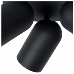 Luminaires Lucide Spots Et Projecteurs|Plafonnier Lucide PUNCH Noir, 3 lumières