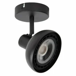 Luminaires Lucide Spots Et Projecteurs|Plafonnier Lucide SENSAS Noir, 1 lumière
