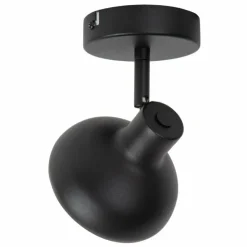 Luminaires Lucide Spots Et Projecteurs|Plafonnier Lucide SENSAS Noir, 1 lumière