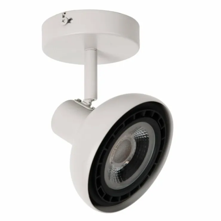 Luminaires Lucide Spots Et Projecteurs|Plafonnier Lucide SENSAS Blanc, 1 lumière