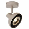 Luminaires Lucide Spots Et Projecteurs|Plafonnier Lucide SENSAS Beige, 1 lumière