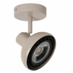 Luminaires Lucide Spots Et Projecteurs|Plafonnier Lucide SENSAS Beige, 1 lumière