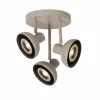 Luminaires Lucide Spots Et Projecteurs|Plafonnier Lucide SENSAS Beige, 3 lumières
