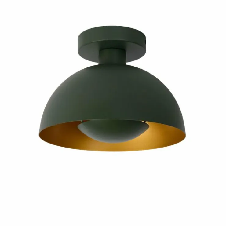 Luminaires Lucide Plafonniers|Plafonnier Lucide SIEMON Vert, 1 lumière