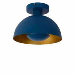 Luminaires Lucide Plafonniers|Plafonnier Lucide SIEMON Bleu, 1 lumière