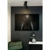 Luminaires Lucide Spots Et Projecteurs|Plafonnier Lucide TRIGONO Noir, 1 lumière