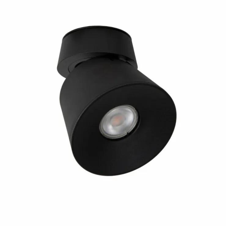 Luminaires Lucide Spots Et Projecteurs|Plafonnier Lucide TRIGONO Noir, 1 lumière