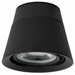 Luminaires Lucide Spots Et Projecteurs|Plafonnier Lucide TRIGONO Noir, 1 lumière