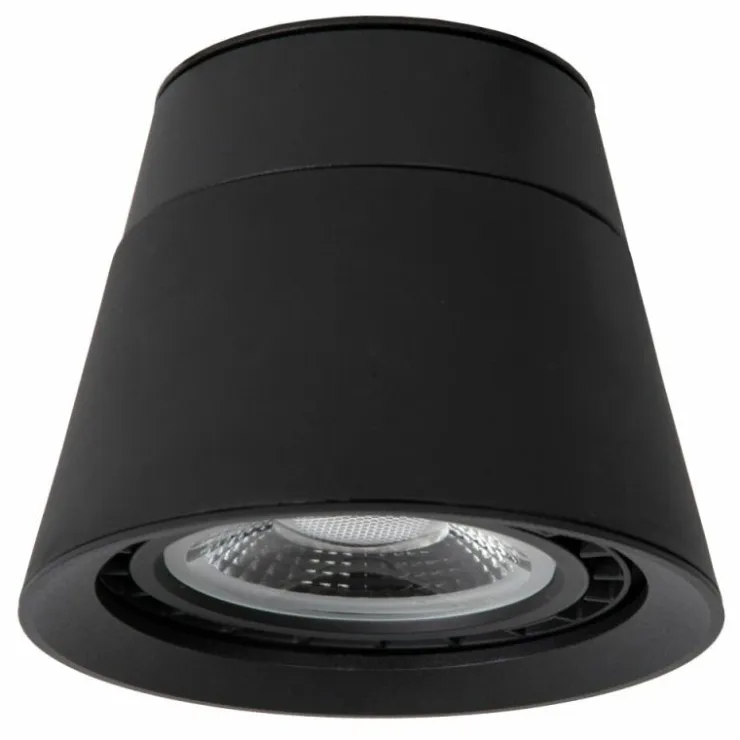 Luminaires Lucide Spots Et Projecteurs|Plafonnier Lucide TRIGONO Noir, 1 lumière