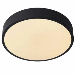 Luminaires Lucide Éclairage Led|Plafonnier Lucide UNAR LED Noir, 1 lumière