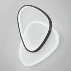 Luminaires Lutec Éclairage Led|Plafonnier Lutec OVEST LED Noir, Blanc, 1 lumière