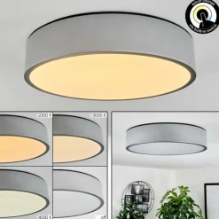 hofstein Éclairage Led|Plafonnier Maho LED Aluminium, 1 lumière