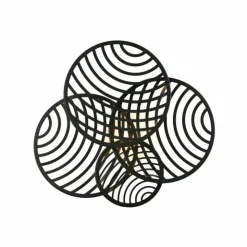 Luminaires Mantra Éclairage Led|Plafonnier Mantra COLLAGE LED Noir, 1 lumière