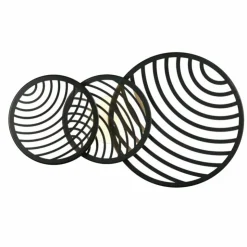 Luminaires Mantra Éclairage Led|Plafonnier Mantra COLLAGE LED Noir, 1 lumière