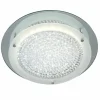 Luminaires Mantra Éclairage Led|Plafonnier Mantra CRYSTAL MIRROR LED Chrome, 1 lumière