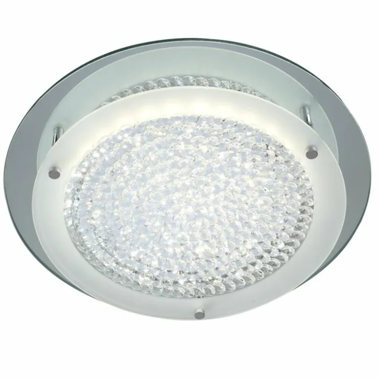 Luminaires Mantra Éclairage Led|Plafonnier Mantra CRYSTAL MIRROR LED Chrome, 1 lumière
