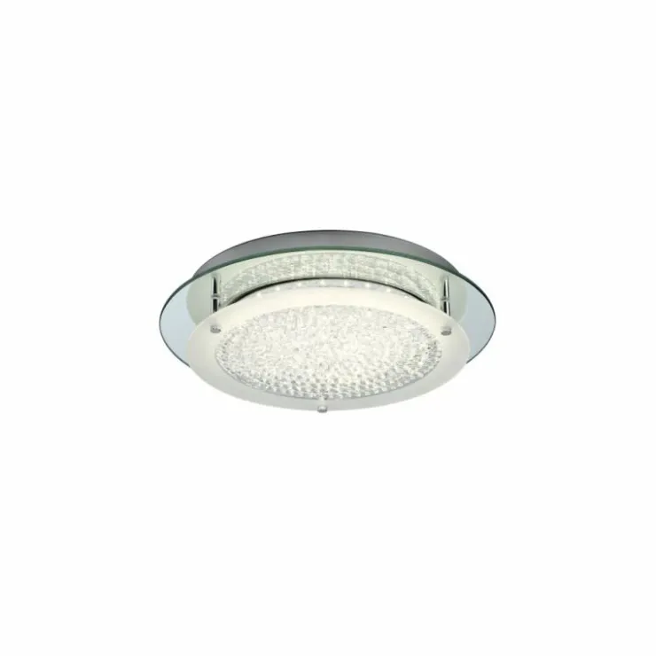 Luminaires Mantra Éclairage Led|Plafonnier Mantra CRYSTAL MIRROR LED Chrome, 1 lumière