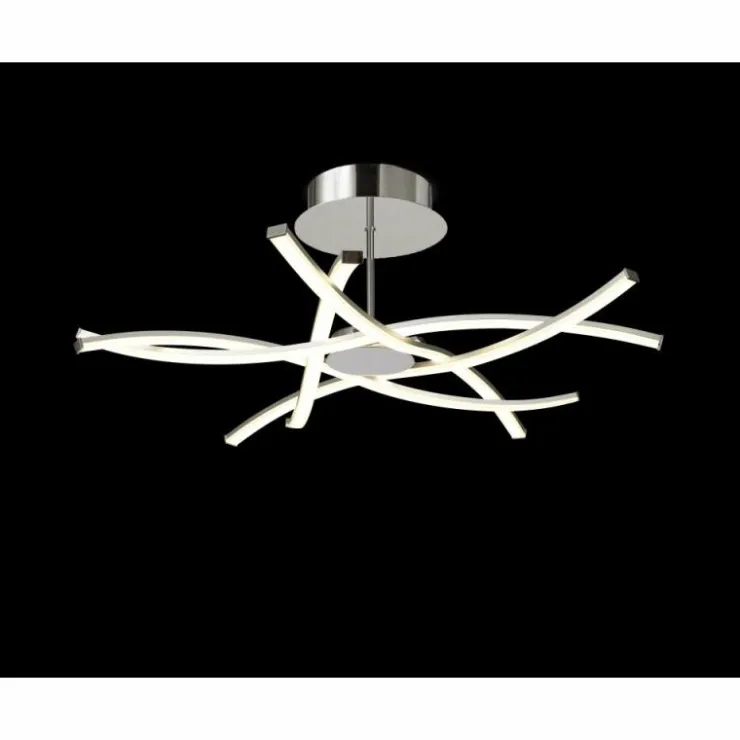 Luminaires Mantra Éclairage Led|Plafonnier Mantra STAR LED Chrome, 1 lumière