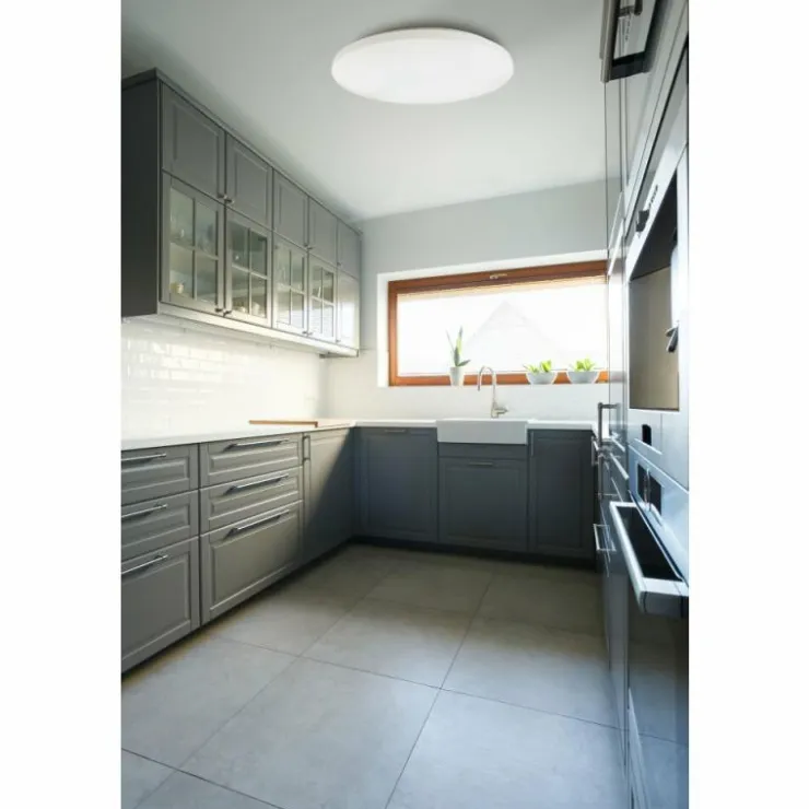 Luminaires Mantra Éclairage Led|Plafonnier Mantra ZERO SMART LED Blanc, 1 lumière, Télécommandes
