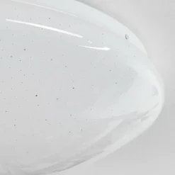 Plafonnier Melres LED Blanc, 1 lumière, Télécommandes