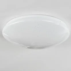 Plafonnier Melres LED Blanc, 1 lumière, Télécommandes
