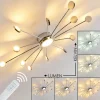 hofstein Éclairage Led|Plafonnier Mirror LED Chrome, 1 lumière, Télécommandes