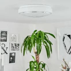 hofstein Éclairage Led|Plafonnier Nepes LED Blanc, 1 lumière