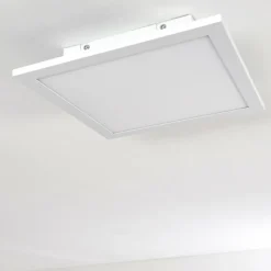 hofstein Éclairage Led|Plafonnier Nexo LED Blanc, 1 lumière, Télécommandes