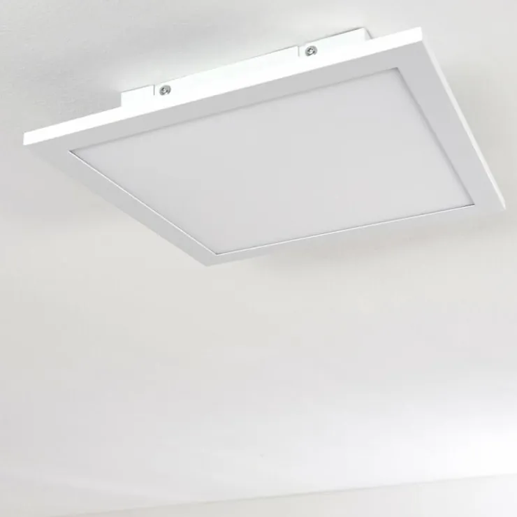 hofstein Éclairage Led|Plafonnier Nexo LED Blanc, 1 lumière, Télécommandes