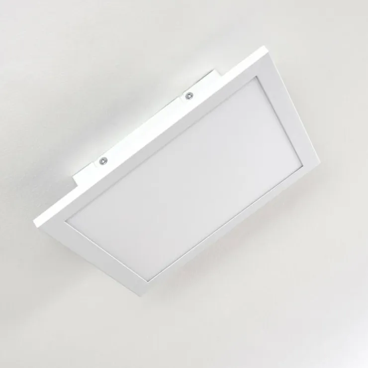hofstein Éclairage Led|Plafonnier Nexo LED Blanc, 1 lumière, Télécommandes