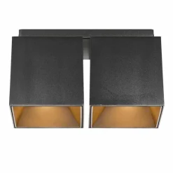 Luminaires Nordlux Plafonniers|Plafonnier Nordlux ETHAN Noir, 2 lumières