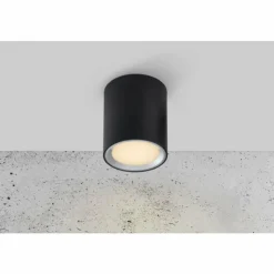 Luminaires Nordlux Éclairage Led|Plafonnier Nordlux Fallon LED Noir, 1 lumière