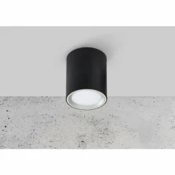 Luminaires Nordlux Éclairage Led|Plafonnier Nordlux Fallon LED Noir, 1 lumière