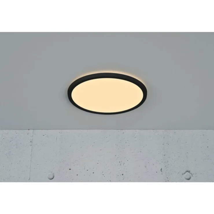 Luminaires Nordlux Éclairage Led|Plafonnier Nordlux OJA LED Noir, 1 lumière