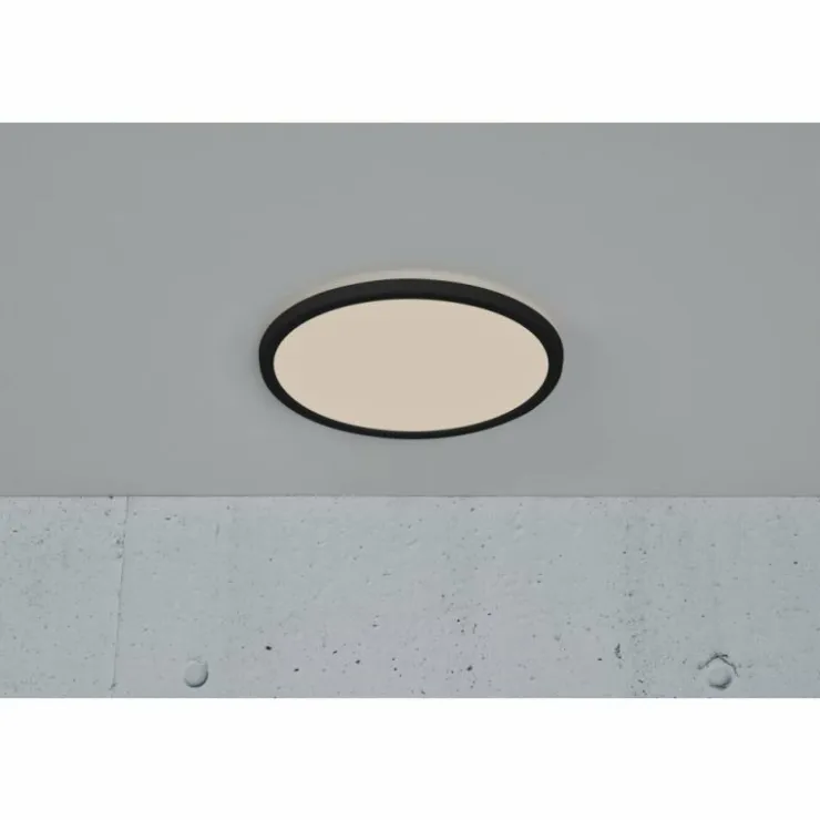 Luminaires Nordlux Éclairage Led|Plafonnier Nordlux OJA LED Noir, 1 lumière