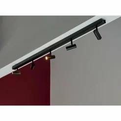 Luminaires Nordlux Éclairage Led|Plafonnier Nordlux OMARI LED Noir, 5 lumières