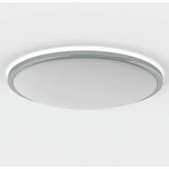Luminaires Nordlux Éclairage Led|Plafonnier Nordlux THEROS LED Chrome, 1 lumière