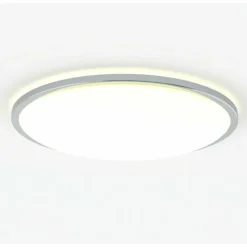 Luminaires Nordlux Éclairage Led|Plafonnier Nordlux THEROS LED Chrome, 1 lumière