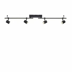 Luminaires Paul Neuhaus Éclairage Led|Plafonnier Paul Neuhaus BARIK LED Noir, 4 lumières
