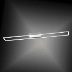 Luminaires Paul Neuhaus Éclairage Led|Plafonnier Paul Neuhaus INIGO LED Acier inoxydable, 4 lumières