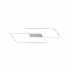Luminaires Paul Neuhaus Éclairage Led|Plafonnier Paul Neuhaus INIGO LED Acier inoxydable, 2 lumières