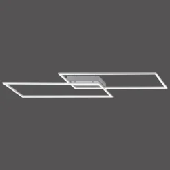 Luminaires Paul Neuhaus Éclairage Led|Plafonnier Paul Neuhaus INIGO LED Argenté, 2 lumières